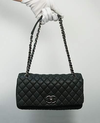 New Bubble Flap, &pound;995, Handbags, Black, Front view